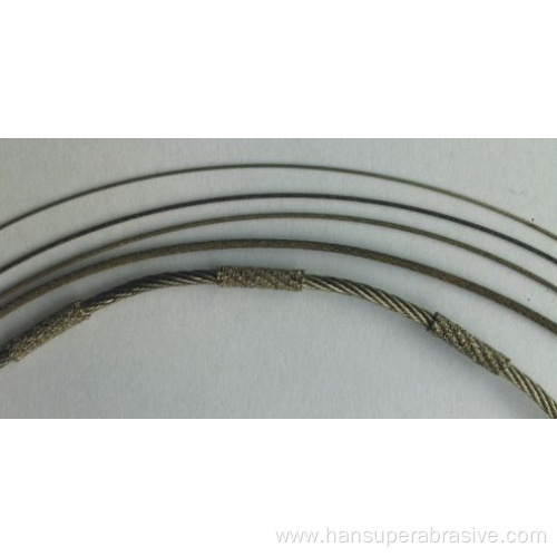 Diamond Polyurethane Foams Abrasive Cutting Wires Saw